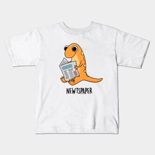 Newtspaper Animal Pun Kids T-Shirt